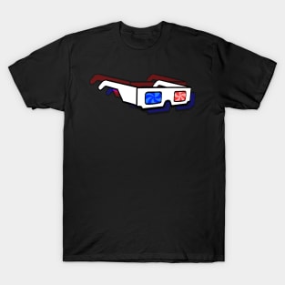 3D Hypno Glasses T-Shirt